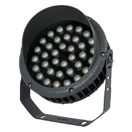 LED outdoor plug-in wheel floodlight landscape floodlight 24W36W lawn high-power lighting floodlight