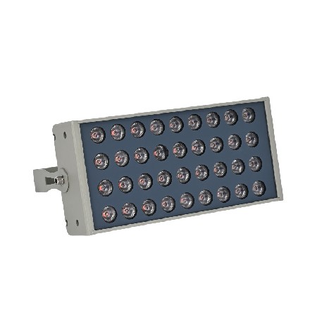 Outdoor lighting floodlights, park scenic spots, tree lights, LED floodlights, square die cast 36W seven color RGB spotlights