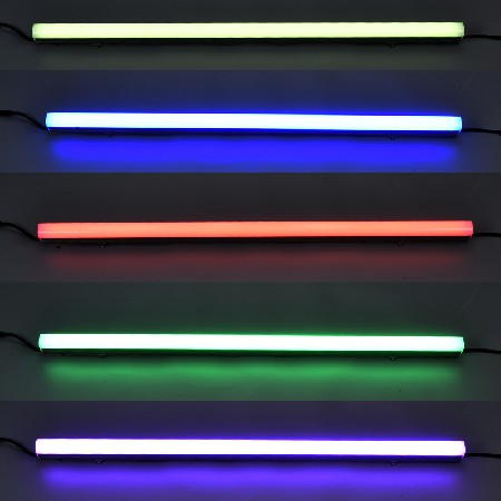 LED acrylic line light without light spot, building landscape, exterior wall lighting, waterproof seven color 512DMX wall washer light