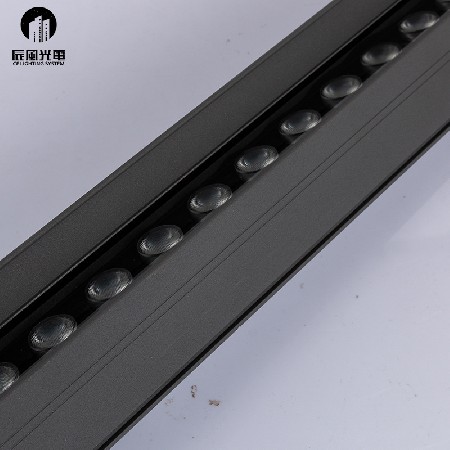户外照明LED洗墙灯线性户外灯带挡板结构防水24W36W多色工程灯具