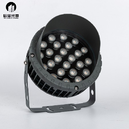 LED outdoor plug-in wheel floodlight landscape floodlight 24W36W lawn high-power lighting floodlight