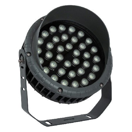 LED outdoor plug-in wheel floodlight landscape floodlight 24W36W lawn high-power lighting floodlight