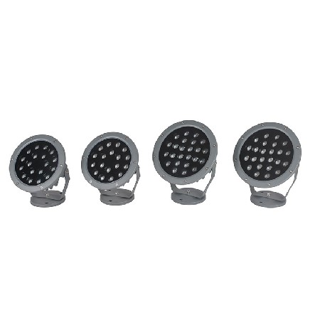 LED floodlight AC220V circular plug-in tree light outdoor waterproof garden spotlight landscape projection light