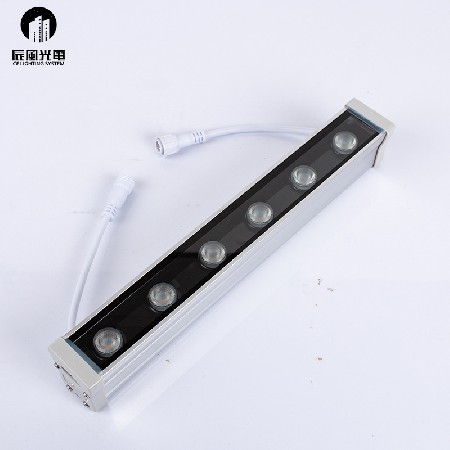 LED wall washer outdoor waterproof thickened 18W24W color high brightness lighting contour guardrail light building bridge