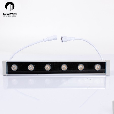 LED wall washer outdoor waterproof thickened 18W24W color high brightness lighting contour guardrail light building bridge