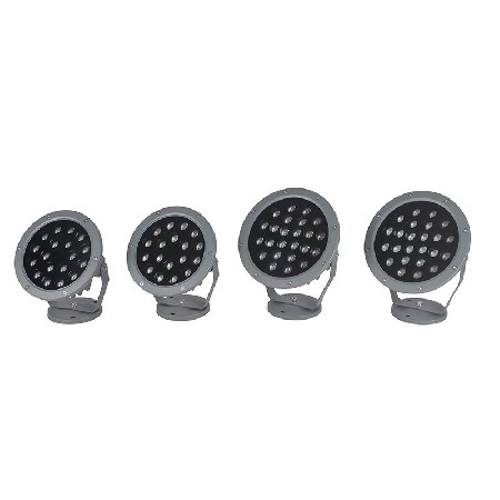 Colorful Projection Light 220V Round Outdoor IP65 Plug in Tree Light 36W24W Landscape High Voltage Spotlight