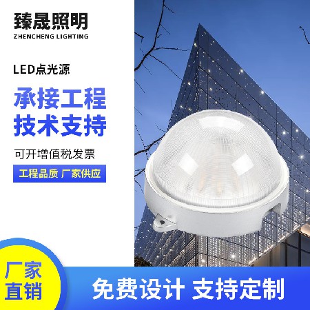 LED point light source, signboard, advertising storefront, signboard, running horse light, pixel light, colorful outdoor waterproof light with ball bubble