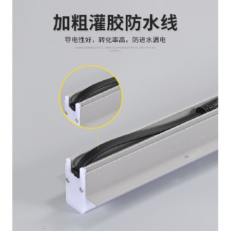 LED Line Light Outdoor Waterproof 12W Wall Wash Light Hotel Contour Bridge Office Building Engineering Contour Light Wholesale