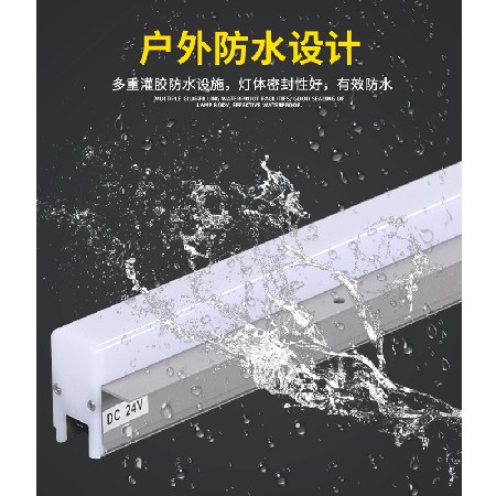 LED Line Light Outdoor Waterproof 12W Wall Wash Light Hotel Contour Bridge Office Building Engineering Contour Light Wholesale