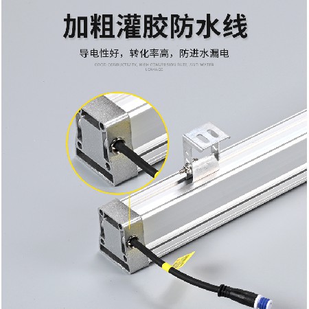 Outdoor LED line lights, building hotel contour shaped lights, outdoor lighting external control engineering, wall washing lights wholesale