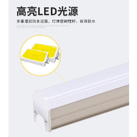 LED line light outdoor RGB light strip rainbow waterproof villa 24V contour light building body hotel lighting exterior wall light