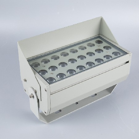 Multi specification aluminum LED floodlight, twin star with baffle floodlight, outdoor courtyard building lighting engineering light