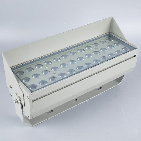 Multi specification aluminum LED floodlight, twin star with baffle floodlight, outdoor courtyard building lighting engineering light