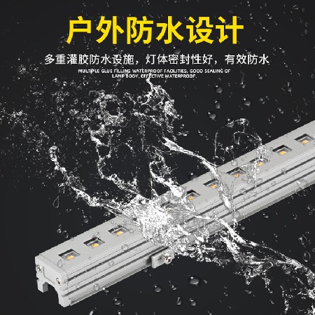LED line lights, decorative lighting for tourist attractions, outdoor lighting engineering, colorful contour lights, surface cover type, line lights