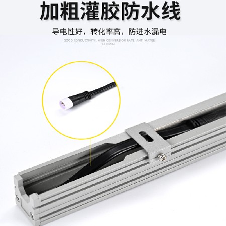 LED line lights, decorative lighting for tourist attractions, outdoor lighting engineering, colorful contour lights, surface cover type, line lights